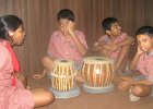 In a rythm (tabla) class